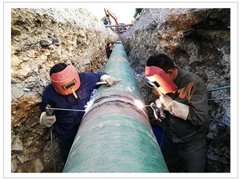 內襯不銹鋼復合管焊接